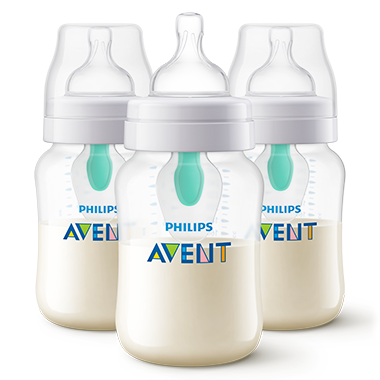 Biberon anticolique Philips&nbsp;Avent avec syst&egrave;me de ventilation
